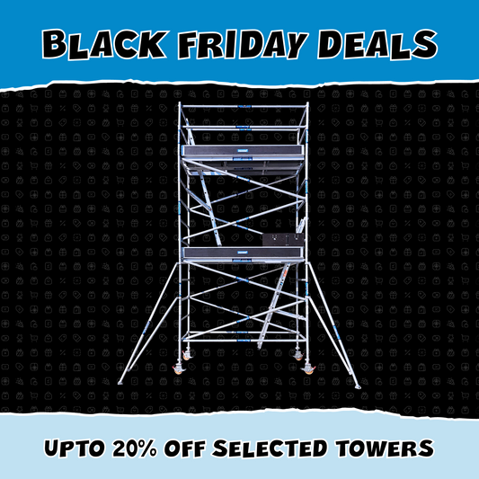 Black Friday Sale - Up to 20% Off Selected Aluminium Towers