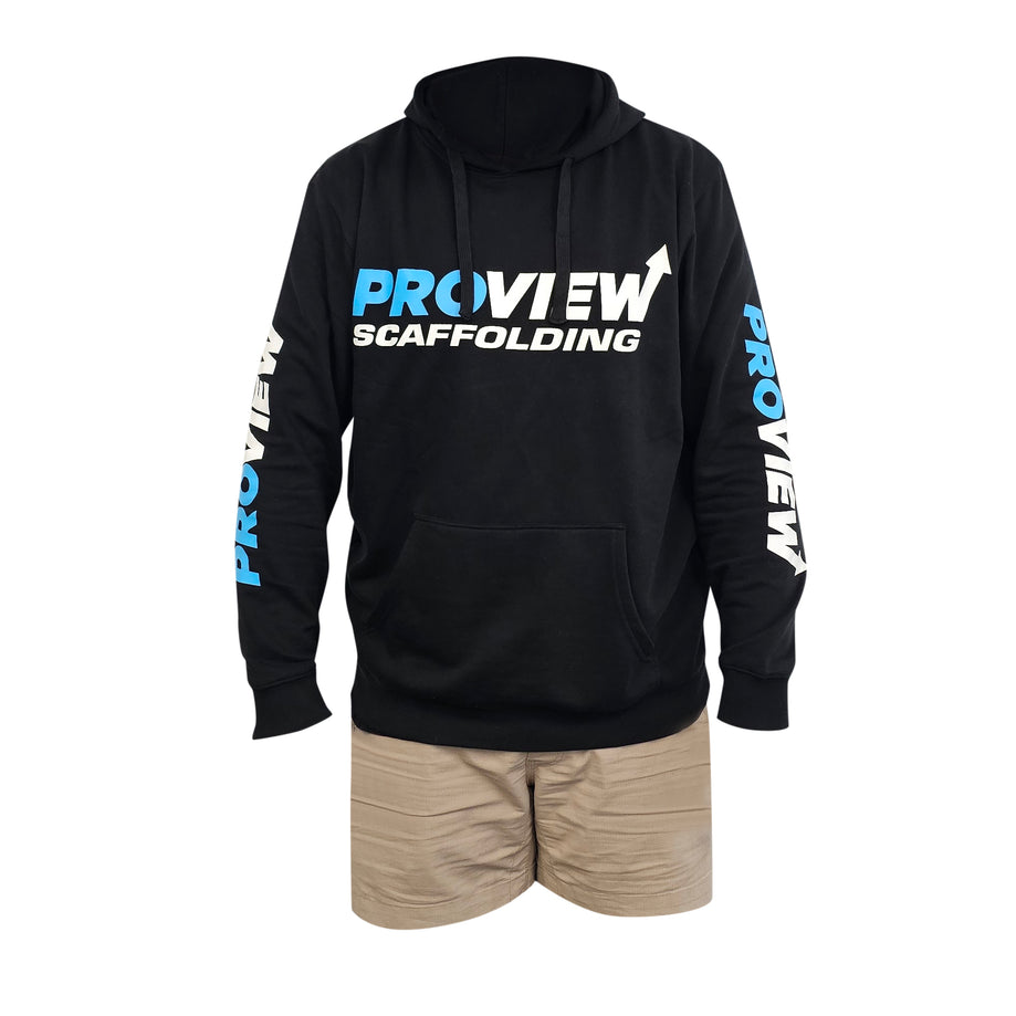 PROVIEW HOODED JUMPER - BLACK