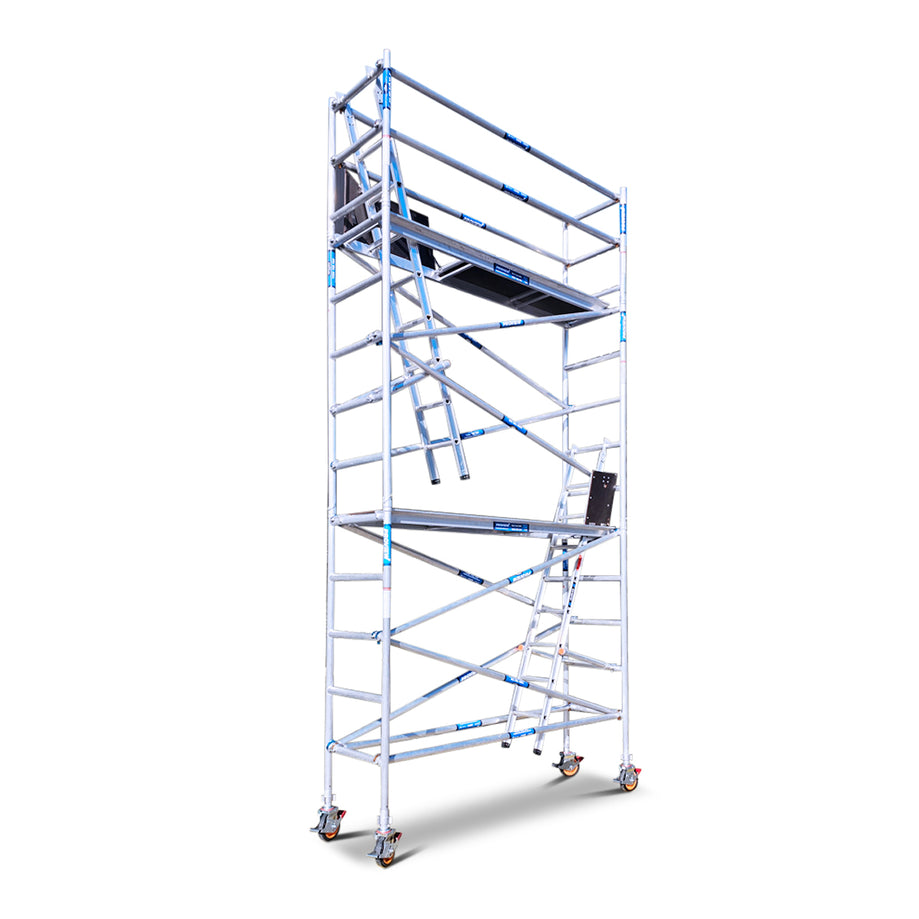 4.2m - 4.6m Narrow Aluminium Mobile Scaffold Tower