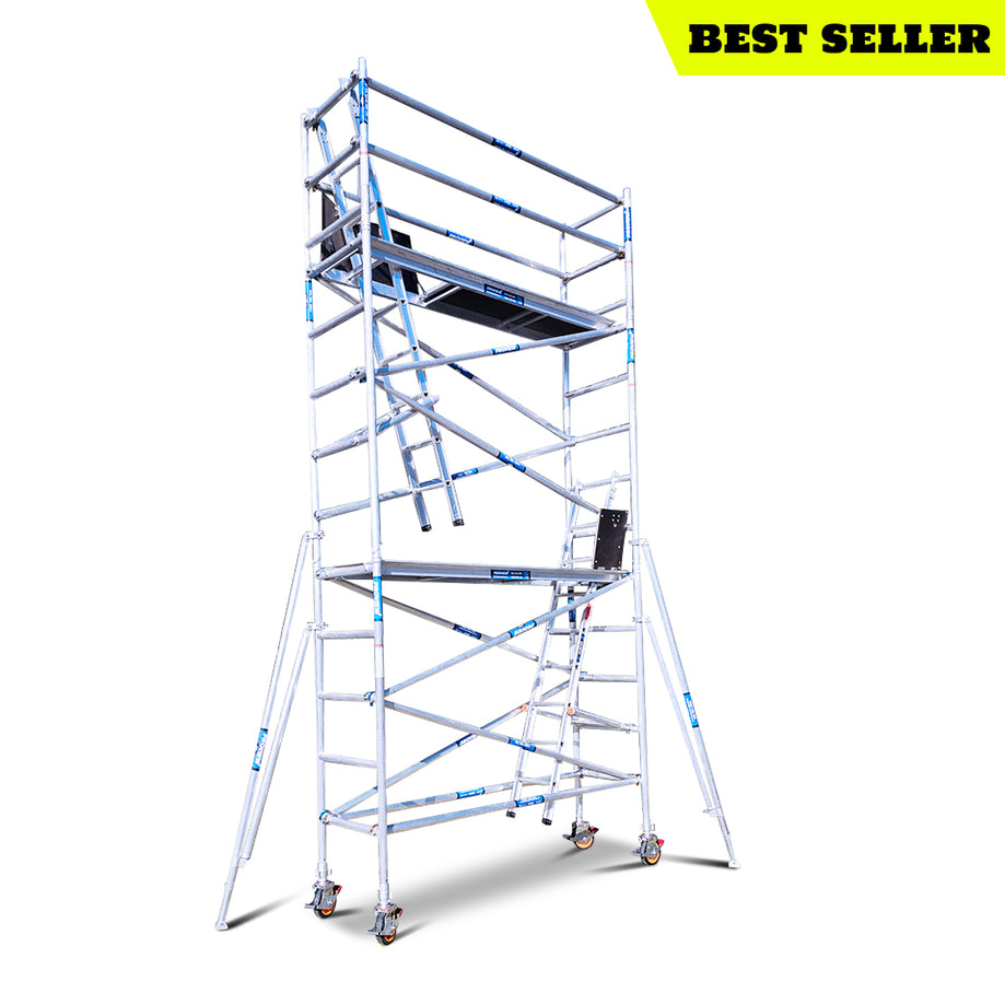 4.2m - 4.6m Narrow Aluminium Mobile Scaffold Tower