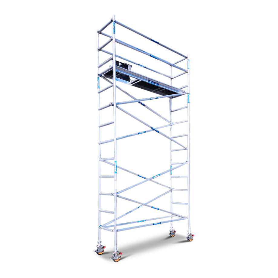 4.2m - 4.6m Narrow Aluminium Mobile Scaffold Tower