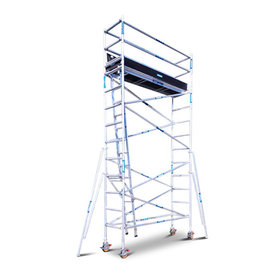 4.2m - 4.6m Narrow Aluminium Mobile Scaffold Tower