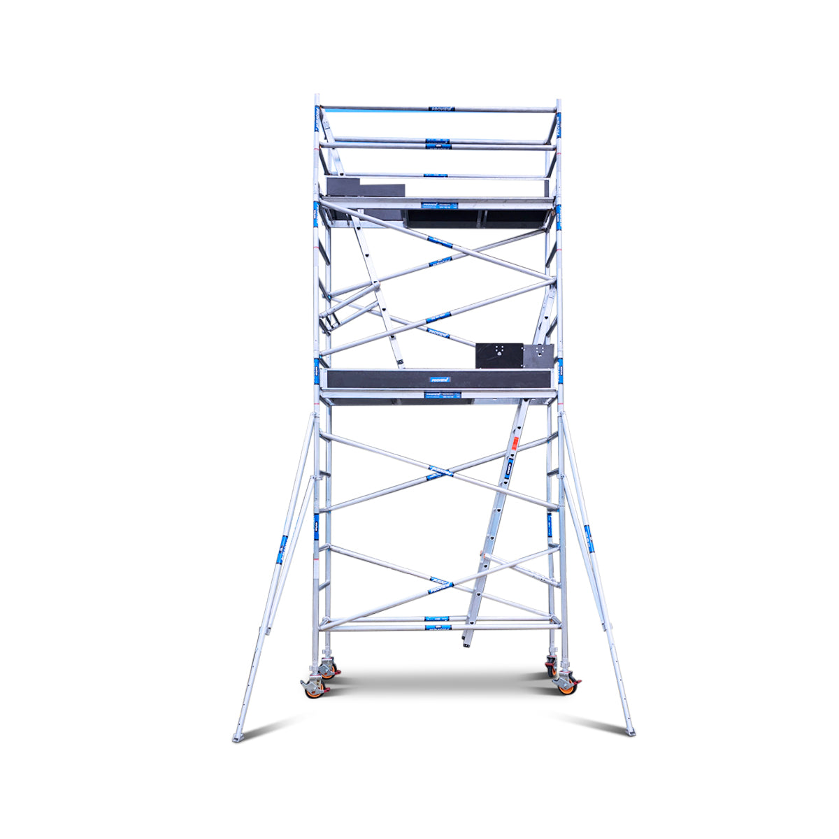 5.0m - 5.4m Narrow Aluminium Mobile Scaffold Tower (Standing Height) D