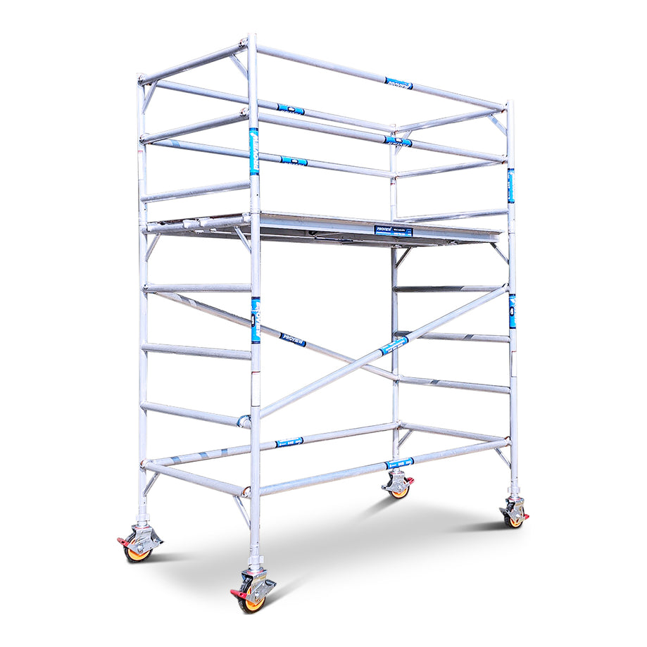 2.2m - 2.6m Wide Aluminium Mobile Scaffold Tower