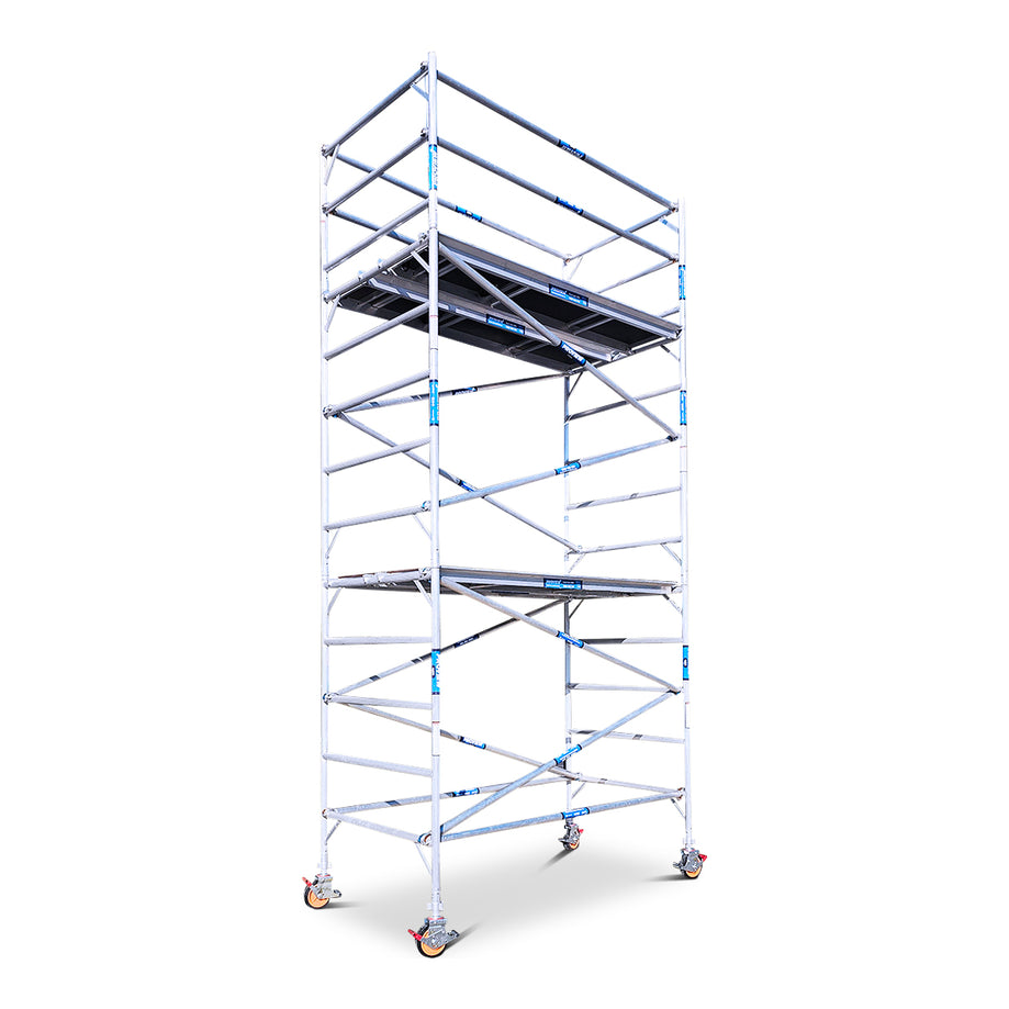 4.2m - 4.6m Wide Aluminium Mobile Scaffold Tower