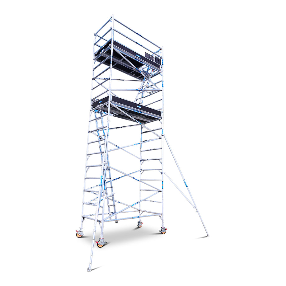6.2m - 6.6m Wide Aluminium Mobile Scaffold Tower